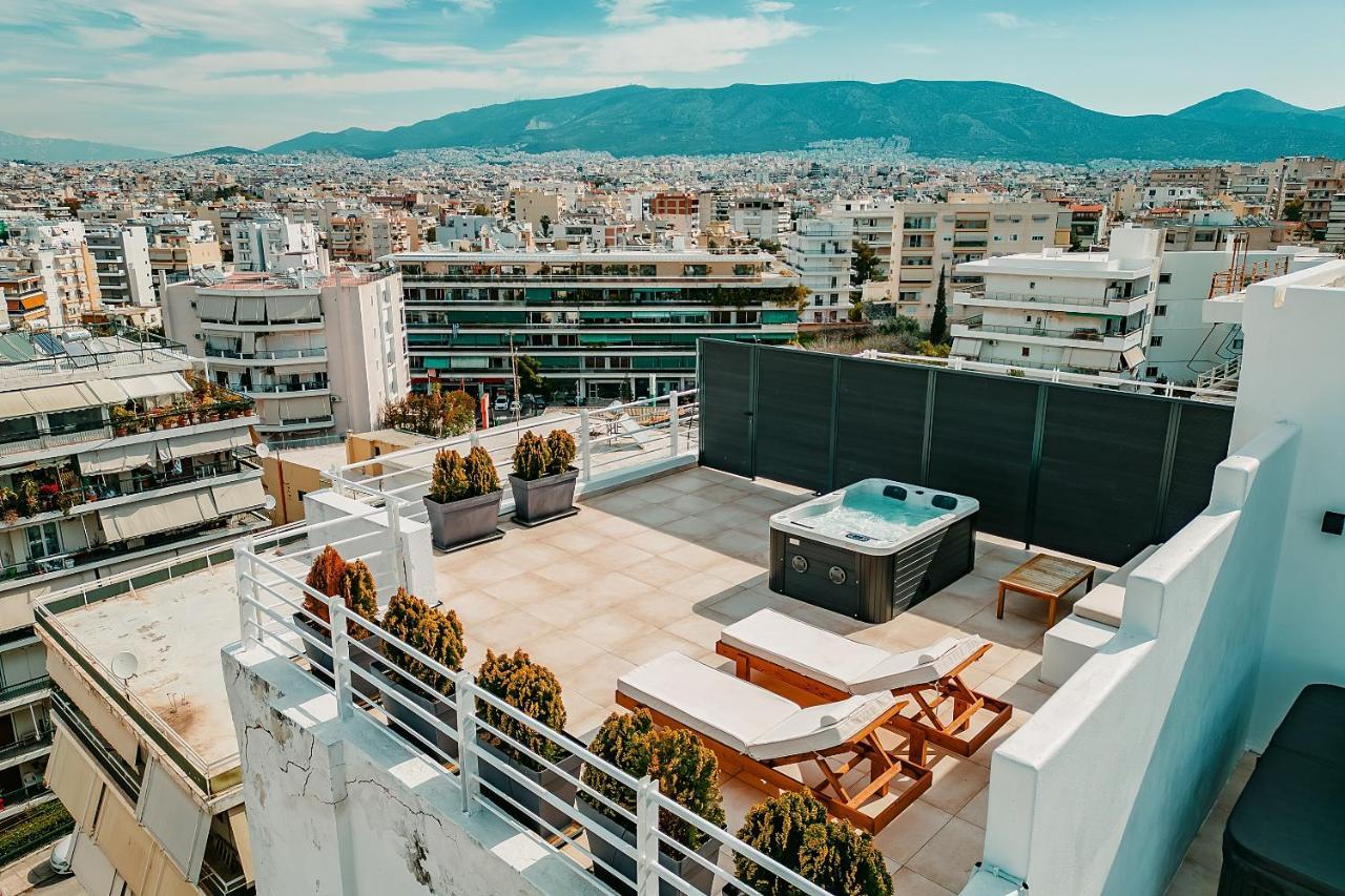 Apartment With Magical View & Jacuzzi Athens